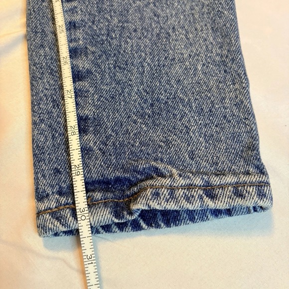 Vintage Levis 900 Series Jeans Womens 7 Made in USA High Rise Tapered Blue 57901 - Picture 11 of 12